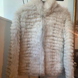 Authentic Blue Fox fur coat from Finland